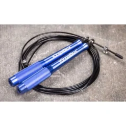 Corde à sauter ajustable 3 mètres avec poignée en aluminium pour gymnastique et endurance