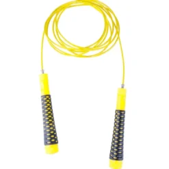 Corde à sauter avec poids et câble en acier pour entraînement de cardiotraining