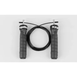 Corde à sauter en PVC de 3 mètres avec poignées rotatives à roulement à billes ergonomique