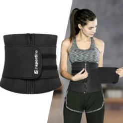 Corset de fitness avec zip de fermeture et bande velcro - Maintien du dos