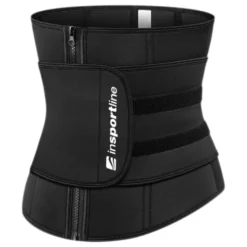 Corset de fitness avec zip de fermeture et bande velcro - Maintien du dos