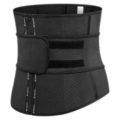 Corset de fitness avec zip pour fitness et musculation - 96 % coton