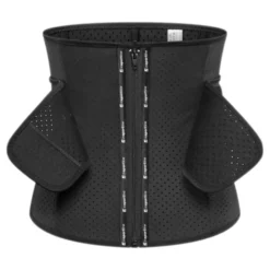 Corset de fitness avec zip pour fitness et musculation - 96 % coton