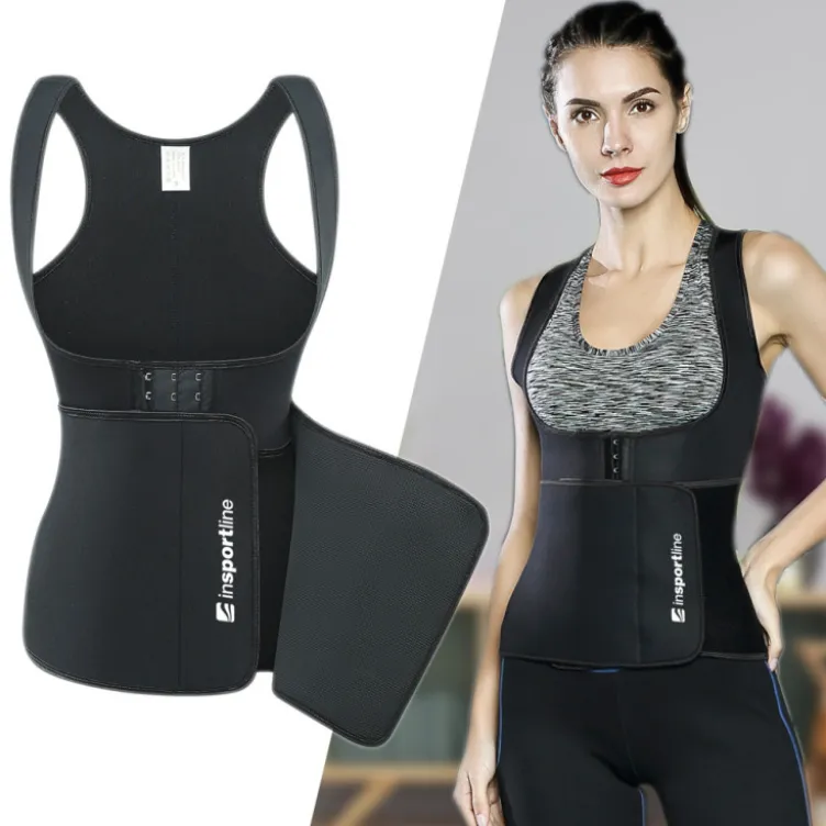 Corset de fitness en néoprène pour diverses activités physiques - Ajustable avec bretelles