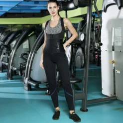 Corset de fitness en néoprène pour diverses activités physiques - Ajustable avec bretelles