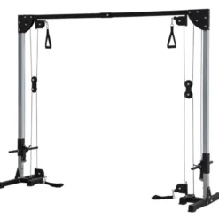 Crossover câble machine à charge libre - Poulie vis à vis capacité de charge 100 kg pour exercices de tirage variés