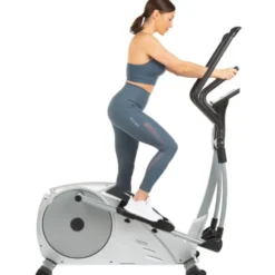 Crosstrainer pour exercices de cardio avec roue d'inertie 20 kg - Roues de transport - Loxon