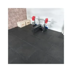 Dalle protection de sol sportif en caoutchouc 1 m²
