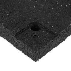 Dalles de protection du sol en caoutchouc SBR et picots EPDM 100 x 100 x 4 cm pour espaces sportifs exigeants