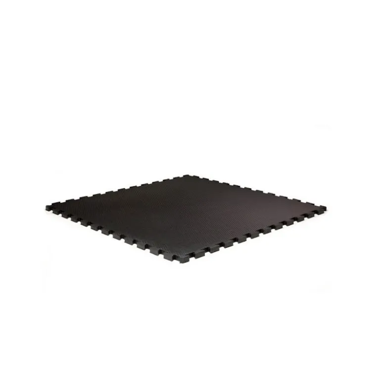 Dalles de sol puzzle 1 m x 1 m épaisseur 17 mm pour salle de sport