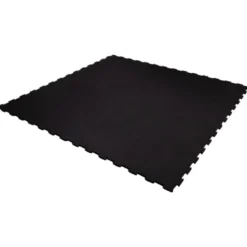 Dalles de sol puzzles en caoutchouc SBR haut de gamme pour salles de sport - 100 x 100 x 1,5 cm