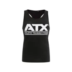 Débardeur ATX Noir avec logo ATX blanc taille S à XL