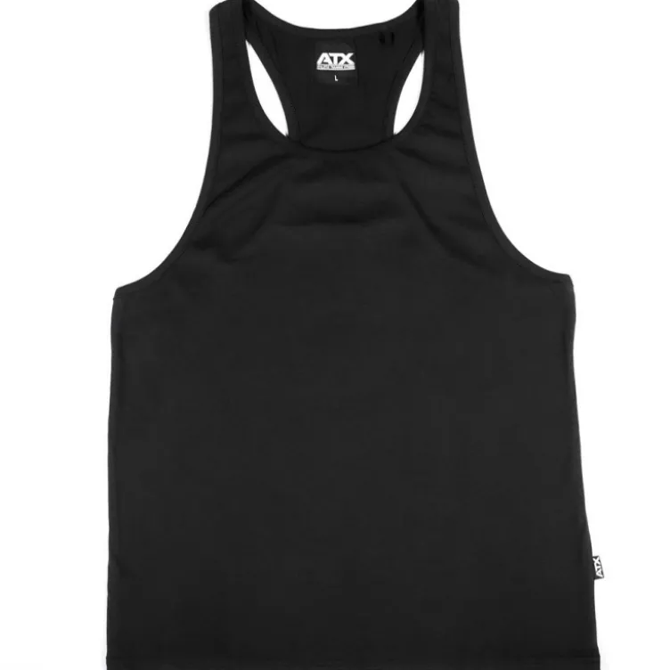 Débardeurs d'entraînement sportif ATX de couleur noir - Stringer de musculation