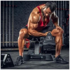 Delta Dumbbell professionnel ATX de 4kg à 28kg - Haltère court avec poignée de 30 mm