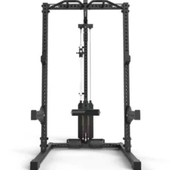 Demi-rack à squat de musculation avec poulie haute et basse à charge guidée 125 kg de marque ATX - Série 700