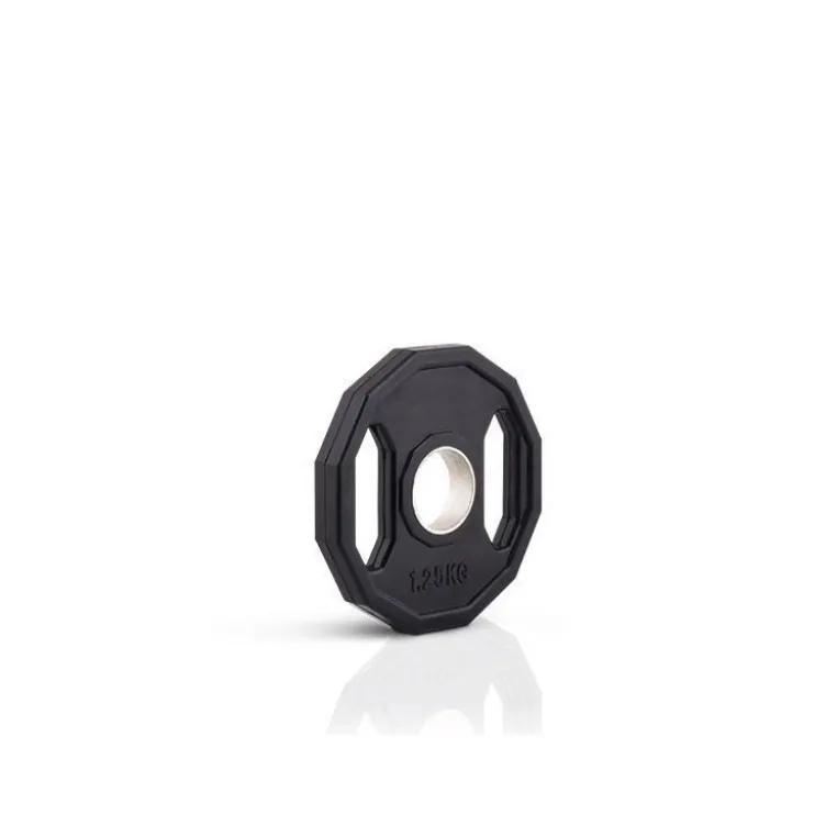Disque olympique hexagonal en caoutchouc 1,25 à 20 kg