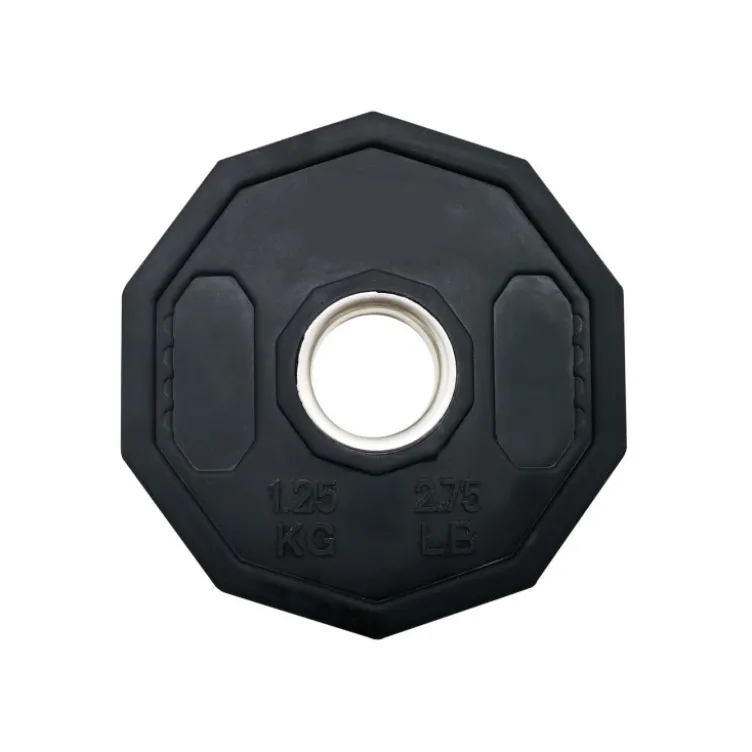 Disques de poids olympiques hexagonaux à poignées 1,25 à 25 kg