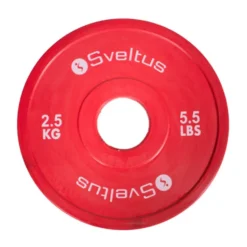 Disques de poids techniques olympiques en caoutchouc de précision 0,5 à 2,5 kg