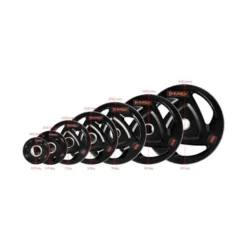 Disques olympiques de 1,25 à 25 kg pour training d'haltérophilie et de cross-fit