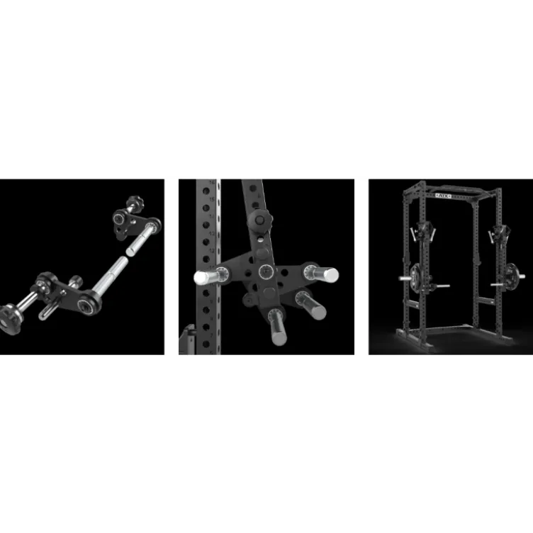 3D Jammer Arms Option à trajectoire convergente ATX avec réglages verticaux et horizontaux pour racks série 700