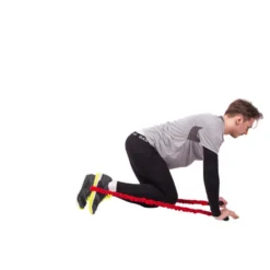 Elastique de résistance 130 cm pour renforcement musculaire - Résistance 1.4 kg à 5 kg