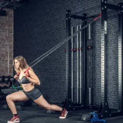 Elastiques fonctionels pour exercices de musculation Tube PRO résistance 1 à 4