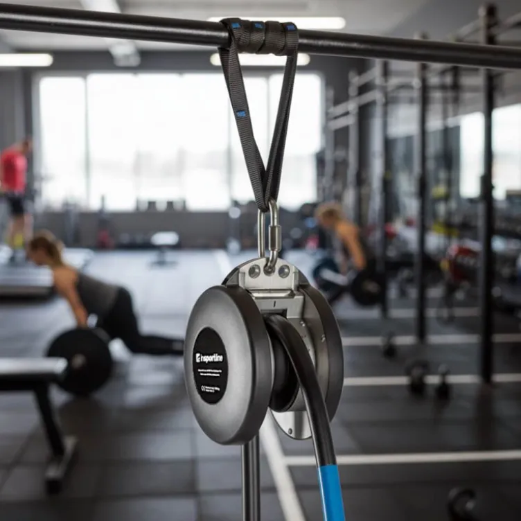 Endless Rope avec 6 niveaux de résistance - Système de corde sans fin pour exercices physiques avec mouvement bidirectionnel