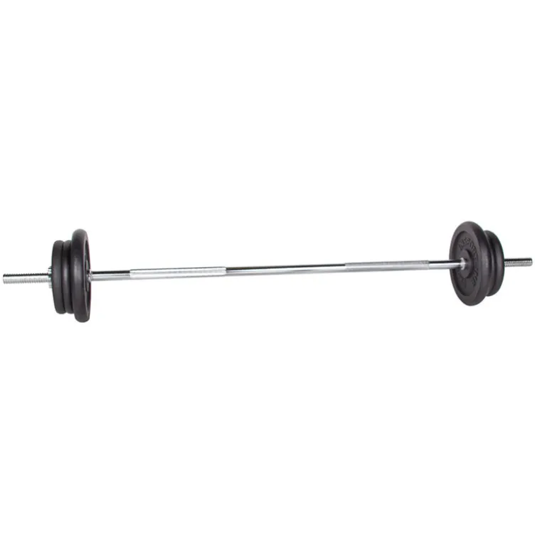 Ensemble complet avec barre de musculation standard 160 cm / Paire d'haltères de musculation / 80 kg de poids