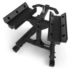 Ensemble complet avec une paire d'haltères octogonales ATX 2 x 24 kg avec support de rangement