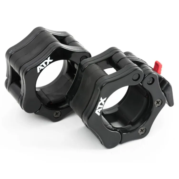Ensemble économique - Pack barre de musculation et 100 kg de bumper plates ATX pour haltérophilie