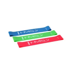 Ensemble de 3 bandes élastiques courtes pour exercices de musculation et de fitness