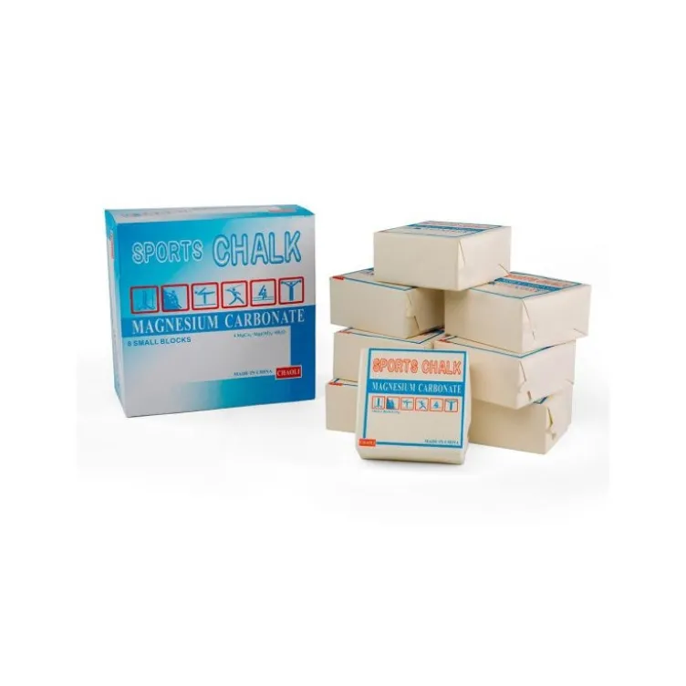 Ensemble de 8 cubes de magnésie pour haltérophilie ou musculation