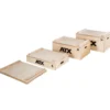 Ensemble de Jerk Block en bois empilables pour Strongman