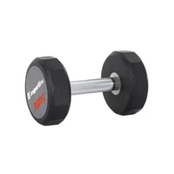 Ensemble de 10 paires d'haltères de 2.5 kg à 25 kg avec son rack de rangement à 3 étages pour salles de musculation commerciale
