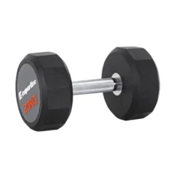 Ensemble de 10 paires d'haltères de 2.5 kg à 25 kg avec son rack de rangement à 3 étages pour salles de musculation commerciale