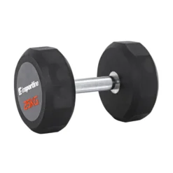 Ensemble de 10 paires d'haltères de 2.5 kg à 25 kg avec son rack de rangement à 3 étages pour salles de musculation commerciale