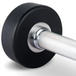Ensemble de 10 paires d'haltères en polyuréthane 2,5 à 25 kg avec rack de rangement horizontal Titanium Strength