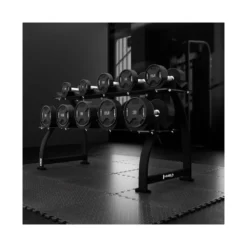 Ensemble de 10 paires d'haltères fixes de 2,5 à 25 kg - Qualité professionnelle pour salle de musculation