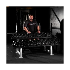 Ensemble de 10 paires d'haltères fixes de 2,5 à 25 kg - Qualité professionnelle pour salle de musculation