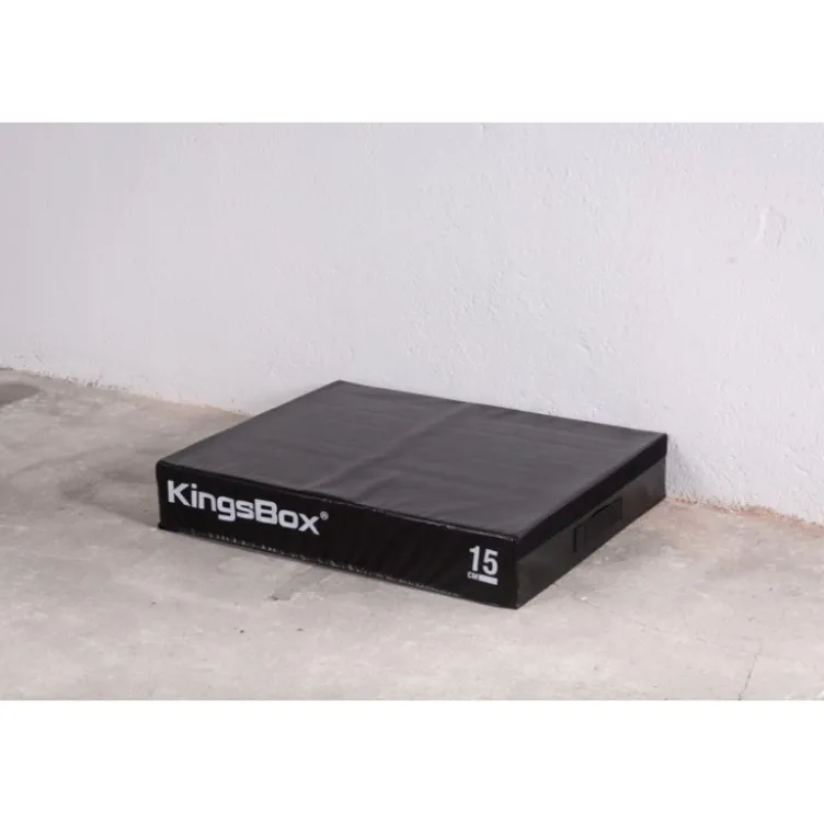Ensemble de 5 Plyobox en mousse empilables de 7,5 cm à 60 cm pour entraînements Hyrox et crossfit