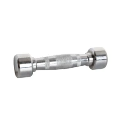 Ensemble d'haltères de musculation chromés 2 kg à 12 kg avec support de stockage en acier