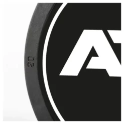 Ensemble d'haltères en acier avec revêtement caoutchouc de 5 kg jusqu'à 50 kg selon déclinaison avec logo ATX