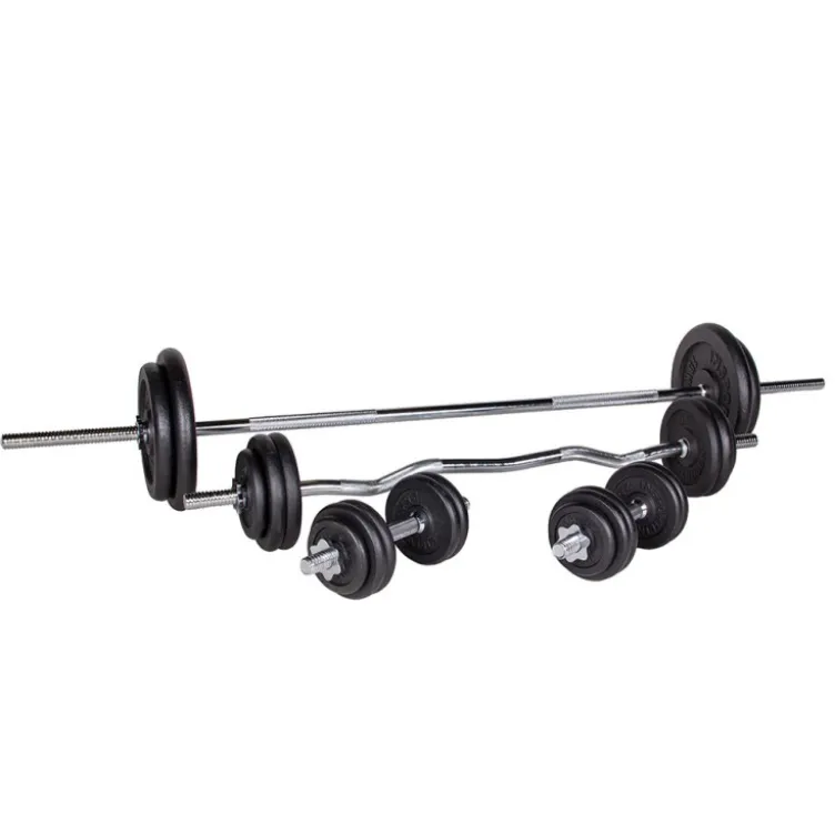 Ensemble d'haltères et barres 160 + 120 + 40/30 mm 125 kg
