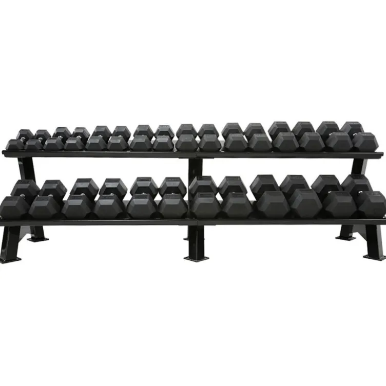 Ensemble d'haltères hexagonaux de musculation ATX 5 à 20 kg / 5 à 30 kg / 5 à 40 kg / 5 à 50 kg