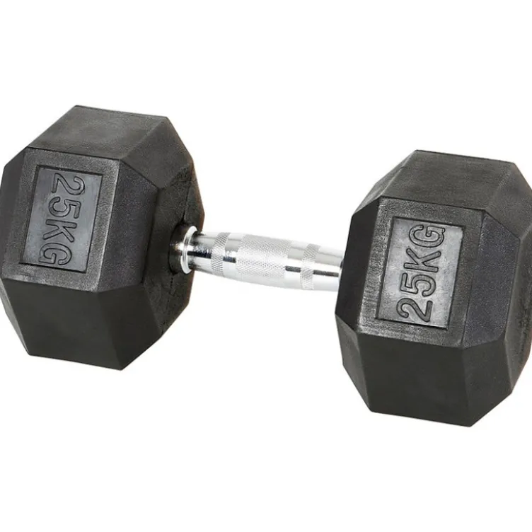 Ensemble d'haltères hexagonaux de musculation ATX 5 à 20 kg / 5 à 30 kg / 5 à 40 kg / 5 à 50 kg