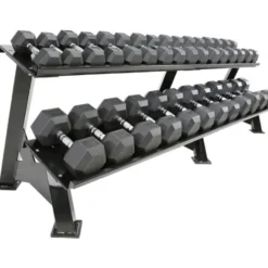 Ensemble d'haltères hexagonaux de musculation ATX 5 à 20 kg / 5 à 30 kg / 5 à 40 kg / 5 à 50 kg