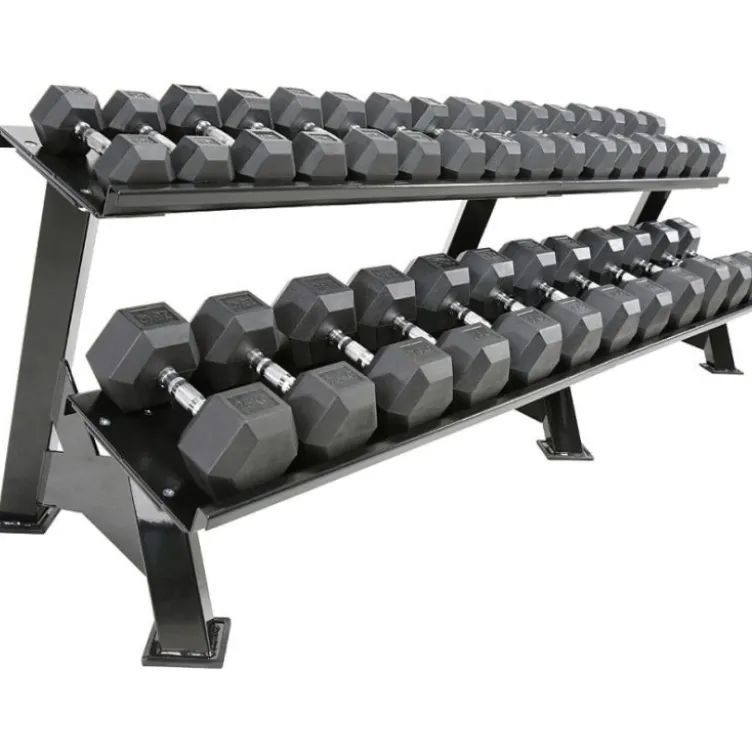 Ensemble d'haltères hexagonaux de musculation ATX 5 à 20 kg / 5 à 30 kg / 5 à 40 kg / 5 à 50 kg