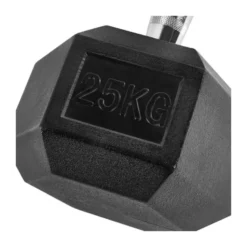 Ensemble d'haltères hexagonaux de musculation ATX 5 à 20 kg / 5 à 30 kg / 5 à 40 kg / 5 à 50 kg