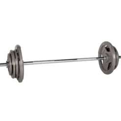 Ensemble d'haltères à plateau haut de gamme - 120 + 52 cm / 30 mm 80 kg
