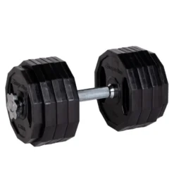 Ensemble d'haltères à plateau à une main pour homegym 2 x 20 kg
